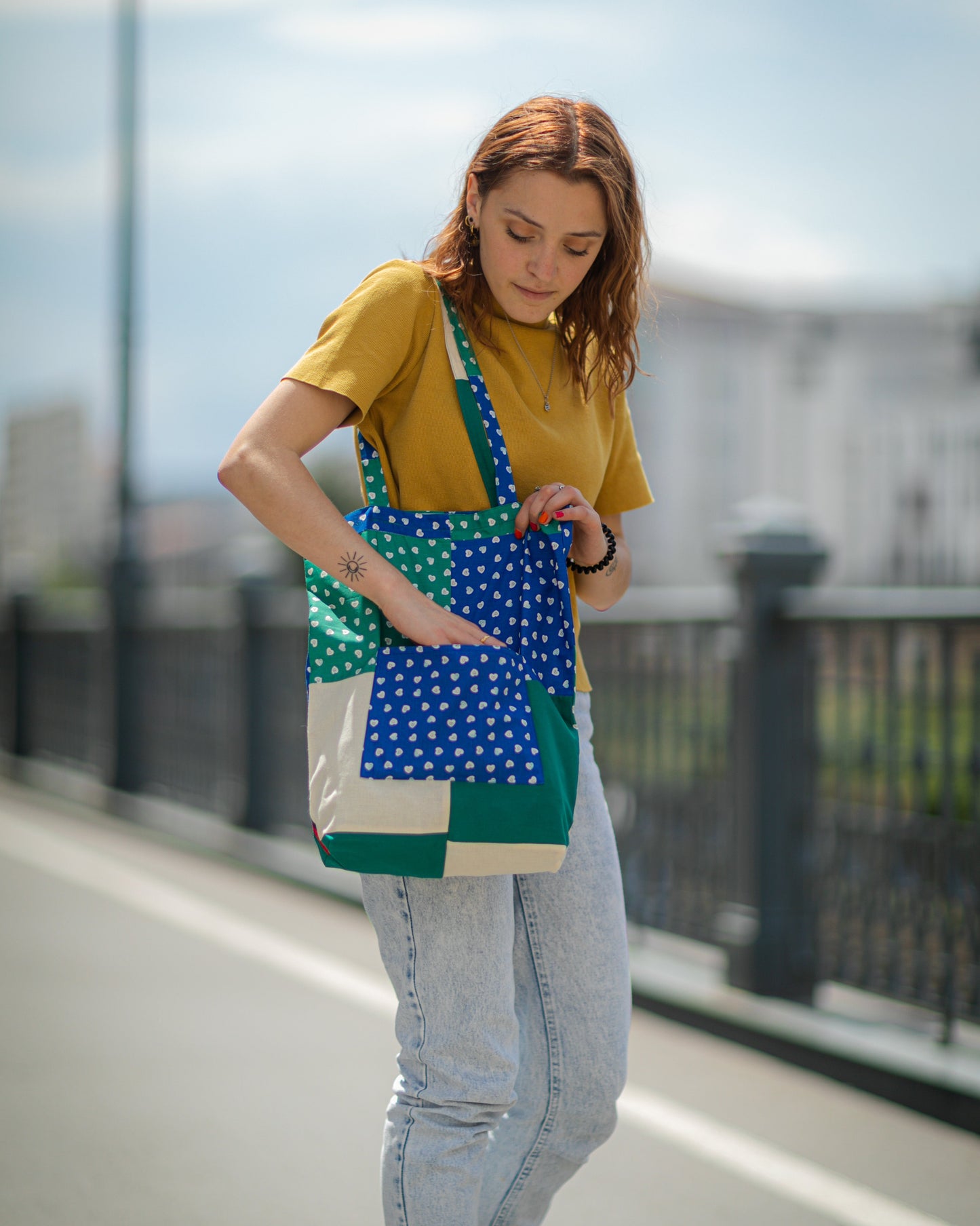 Tote bag avec fond