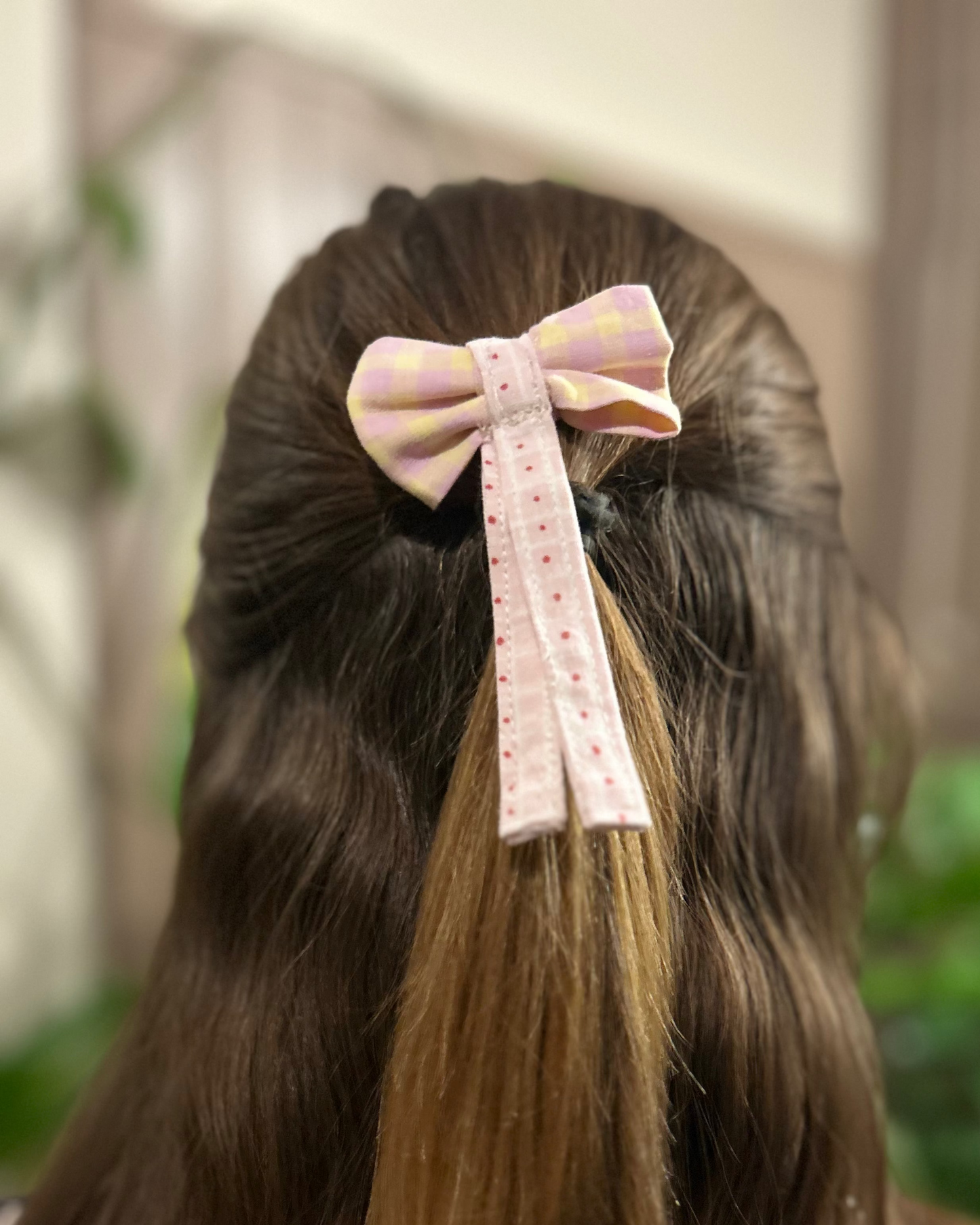 "Juste une grande barrette"