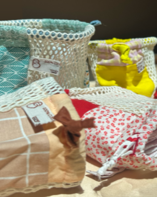 Pochons pour cotons lavables